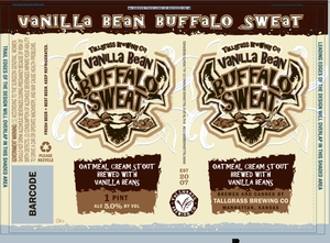 Tallgrass Brewing Company Vanilla Bean Buffalo Sweat