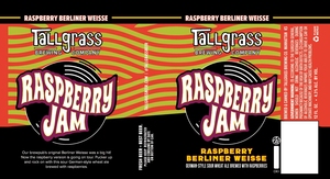 Tallgrass Brewing Company Raspberry Jam