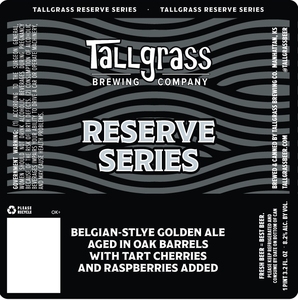 Tallgrass Brewing Company Reserve Series