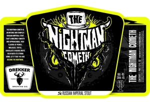 Drekker Brewing Company The Nightman Cometh December 2016