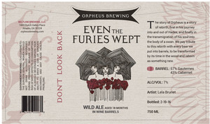 Orpheus Brewing Even The Furies Wept