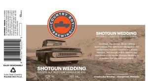 Country Boy Brewing Shotgun Wedding