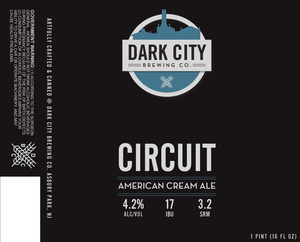 Dark City Brewing Circuit December 2016