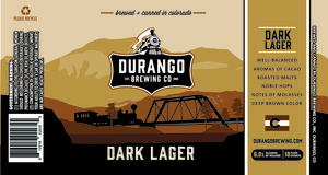 Durango Brewing Co Dark Lager - Beer Syndicate