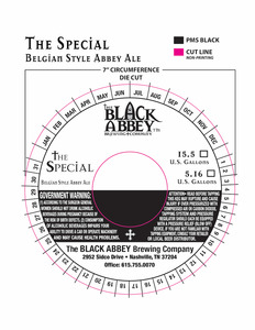 The Special Belgian Abbey Style Ale December 2016