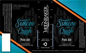 Moonraker Brewing Company Simcoe Crush Pale Ale