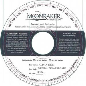 Moonraker Brewing Company Alpha Tide Imperial India Pale Ale