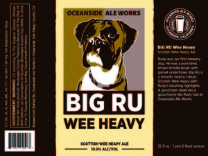 Oceanside Ale Works Big Ru