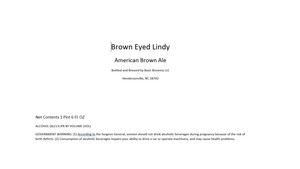 Basic Brewery Brown Eyed Lindy December 2016