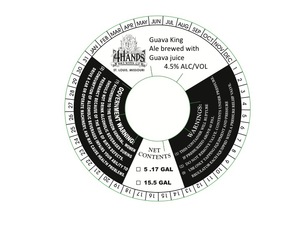 4 Hands Brewing Company Guava King December 2016