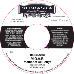Nebraska Brewing Company M.o.a.b.