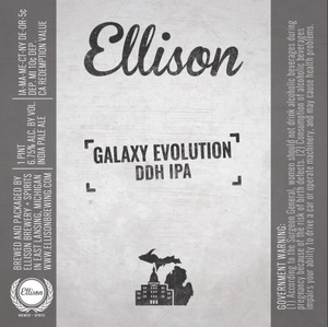 Ellison Brewery And Spirits LLC Galaxy Evolution December 2016