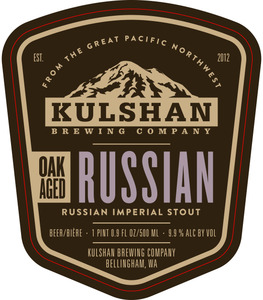 Kulshan Brewing Co Barrel Aged Russian Imperial Stout