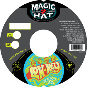 Magic Hat Low Key Session IPA January 2017