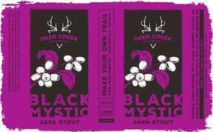 Deer Creek Brewery Black Mystic Java Stout January 2017