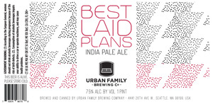 Urban Family Brewing Company Best Laid Plans January 2017