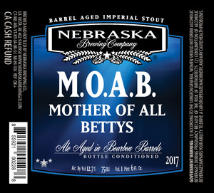 Nebraska Brewing Company M.o.a.b. January 2017