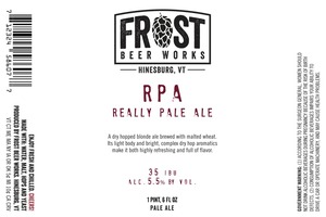Rpa Really Pale Ale January 2017