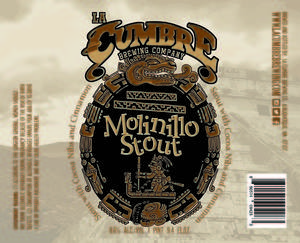 La Cumbre Brewing Company Molinillo Stout