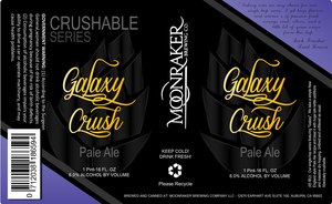 Moonraker Brewing Company Galaxy Crush Pale Ale