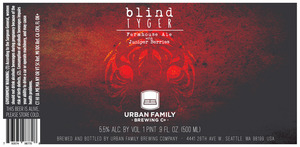 Urban Family Brewing Company Blind Tyger