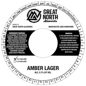 Great North Aleworks Amber Lager