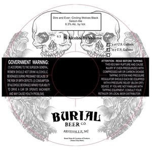 Burial Beer Co. Dire And Ever-circling Wolves Black January 2017