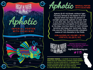 High Water Brewing Aphotic January 2017
