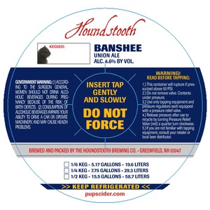 Houndstooth Banshee Union Ale