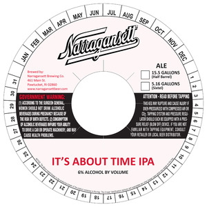 It's About Time Ipa January 2017