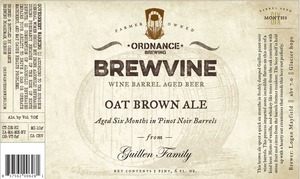 Brewvine Oat Brown Ale January 2017