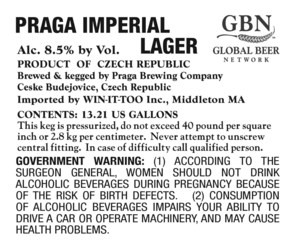 Praga Imperial Lager 