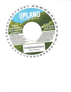 Upland Brewing Company Indianaversary January 2017
