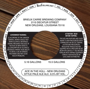 Ace In The HÜll New Orleans Style Pale Ale January 2017