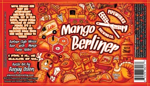 Pipeworks Brewing Company Mango Berliner February 2017