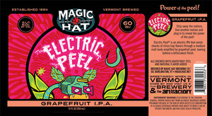 Magic Hat Electric Peel Grapefruit I.p.a. January 2017