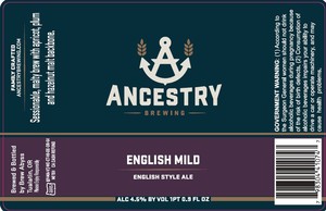 Ancestry Brewing English Mild