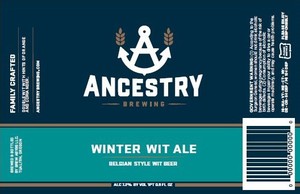 Ancestry Brewing Winter Wit