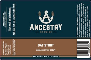 Ancestry Brewing Oat Stout