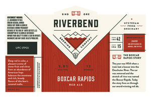 Boxcar Rapids Red Ale January 2017