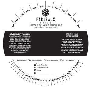 Parleaux Beer Lab India Pale Ale