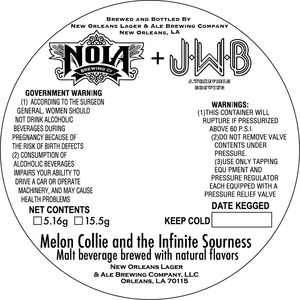 New Orleans Lager And Ale Brewing Compan Melon Collie And The Infinite Sourness