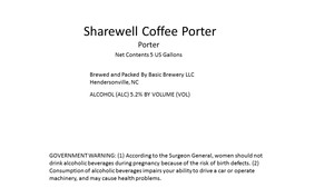 Basic Brewery LLC Sharewell Coffee Porter