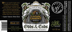 Captain Lawrence Brewing Odd And Ends