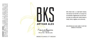 Bks Artisan Ales Fleur De Amarillo Saison Style Ale