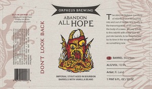 Orpheus Brewing Abandon All Hope