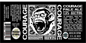 Mississippi Brewing Company Courage Pale Ale February 2017