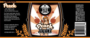 Main Street Brewing Co 4204 Peach Juele February 2017