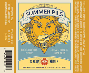 Breckenridge Brewery, LLC Summer Pils February 2017