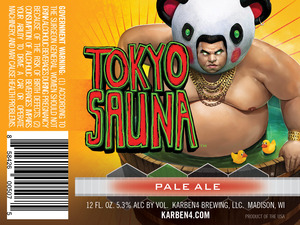 Tokyo Sauna Pale Ale February 2017